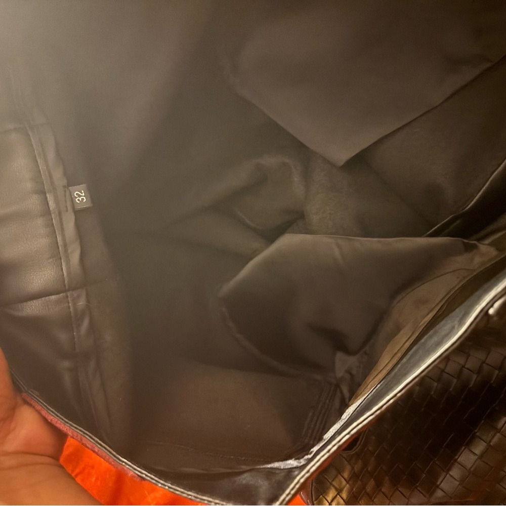 NEW Woven Leather Shorts - Picture 8 of 8